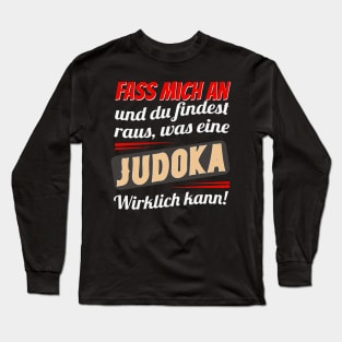 Judo Spruch Frauen Long Sleeve T-Shirt